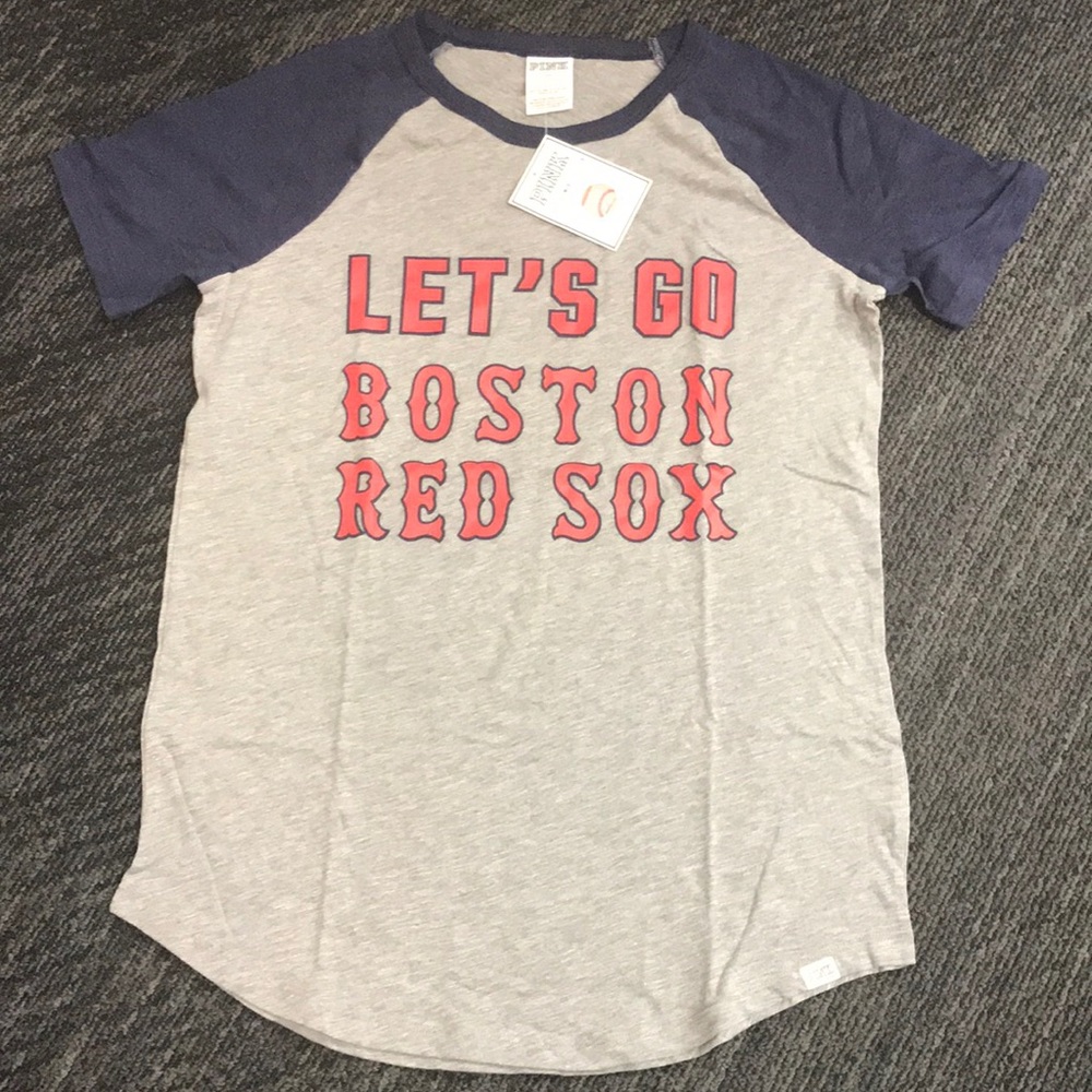 VIctorias Secret pink Boston Red Sox t shirt